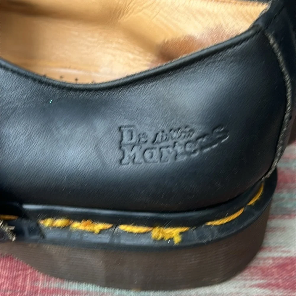 Rare Vintage Dr. Martens 8064 Made in England Fisherman Sandals Black 6